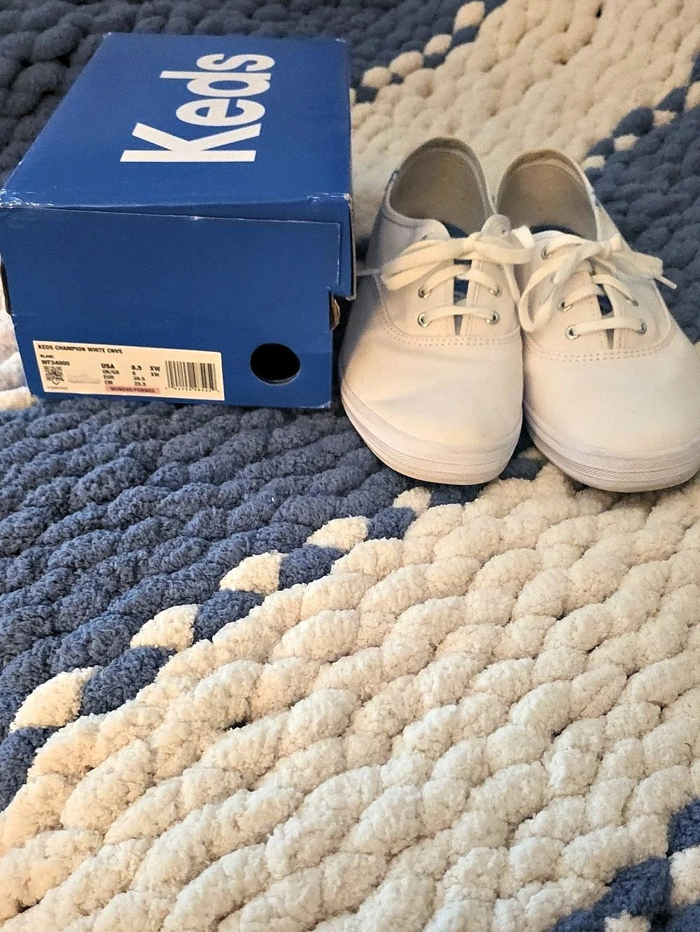 Keds Champion Original Canvas Sneaker White US 8.5 XW